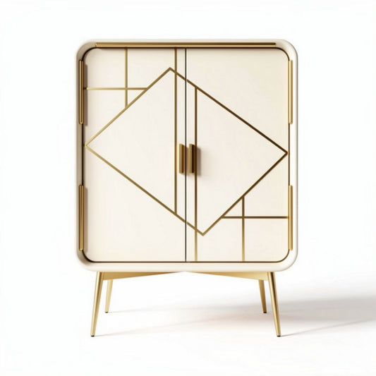 Szuflada do przechowywania w biurze z płyty MDF i metalu - 80 x 40 x 100cm
